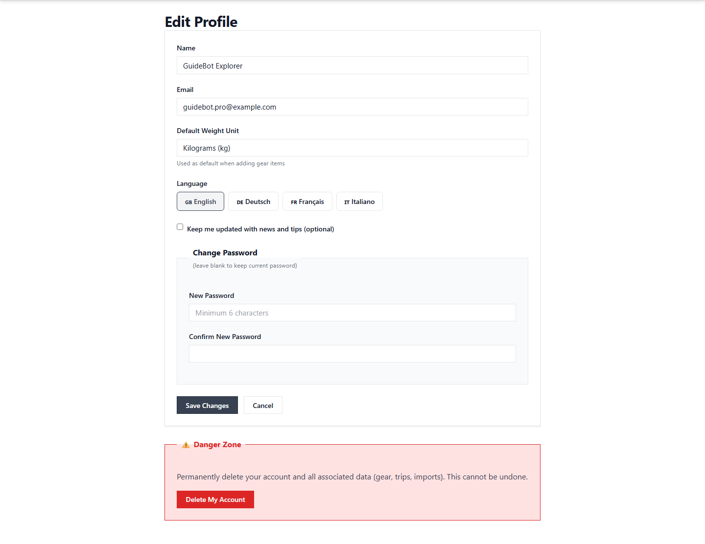 How to Manage Your User Settings in PackLite